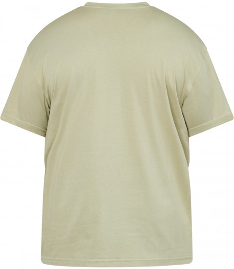 North Latitude 61315 Tricou Cu Imprimeu Verde Prafuit Deschis - Tricouri - Tricouri Bărbați Mărimi Mari
