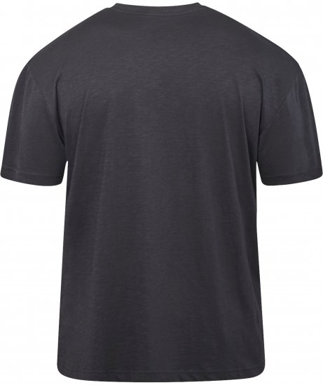 North Latitude 61316 Tricou Cu Imprimeu Negru - Tricouri - Tricouri Bărbați Mărimi Mari