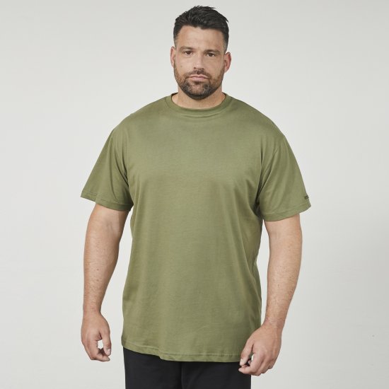 North Latitude 61320 Tricou Cu Imprimeu Pe Spate Verde Măsliniu - Tricouri - Tricouri Bărbați Mărimi Mari
