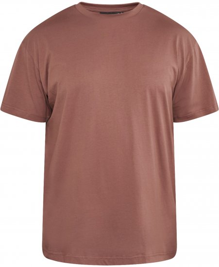 North Latitude 61320 Tricou Cu Imprimeu Pe Spate Maro Coniac - Tricouri - Tricouri Bărbați Mărimi Mari