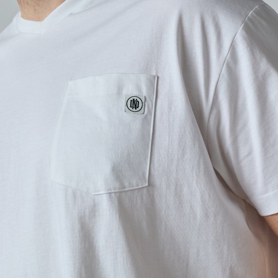 North Latitude 61322 Tricou Cu Decolteu În V Alb - Tricouri - Tricouri Bărbați Mărimi Mari