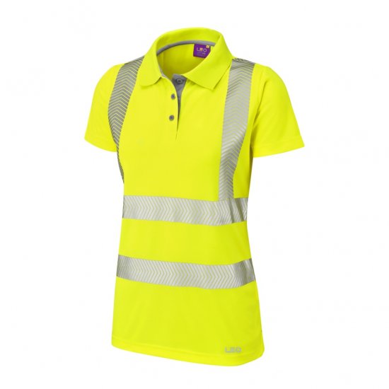 Leo Pippacott EcoViz Performance+ Women's Polo Shirt - Haine de lucru -
