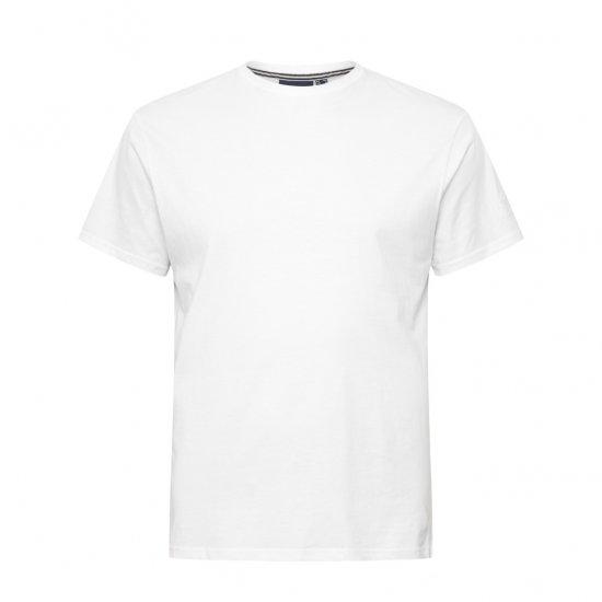 North Latitude T-Shirt O-Neck White - Tricouri - Tricouri Bărbați Mărimi Mari