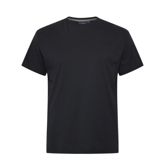 North Latitude T-Shirt O-Neck Black - Tricouri - Tricouri Bărbați Mărimi Mari