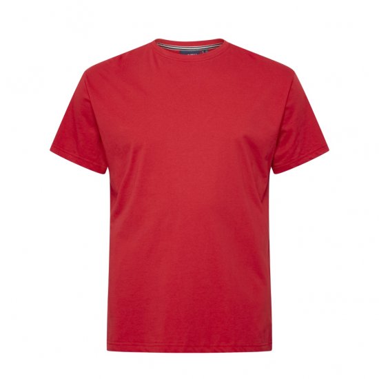 North Latitude T-Shirt O-Neck Red - Tricouri - Tricouri Bărbați Mărimi Mari