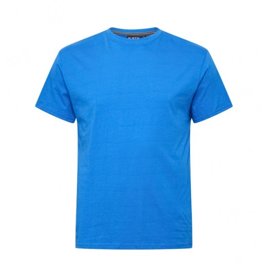 North Latitude T-Shirt O-Neck Cobolt Blue - Tricouri - Tricouri Bărbați Mărimi Mari