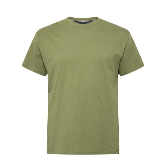 North Latitude T-Shirt O-Neck Olive Green - Tricouri - Tricouri Bărbați Mărimi Mari
