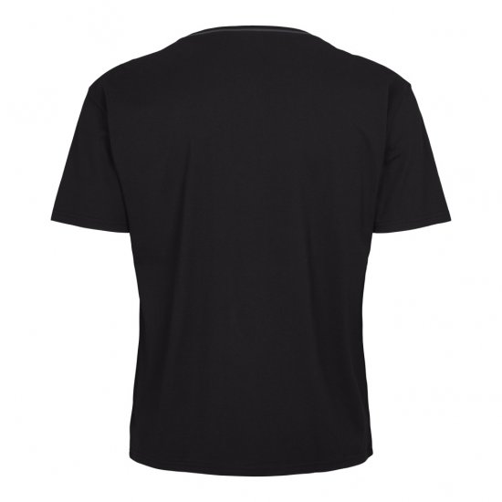 North Latitude Pyjama T-Shirt V-Neck Short Sleeve Black - Pijamale/Haine de casă - Pijamale Bărbați Mărimi Mari