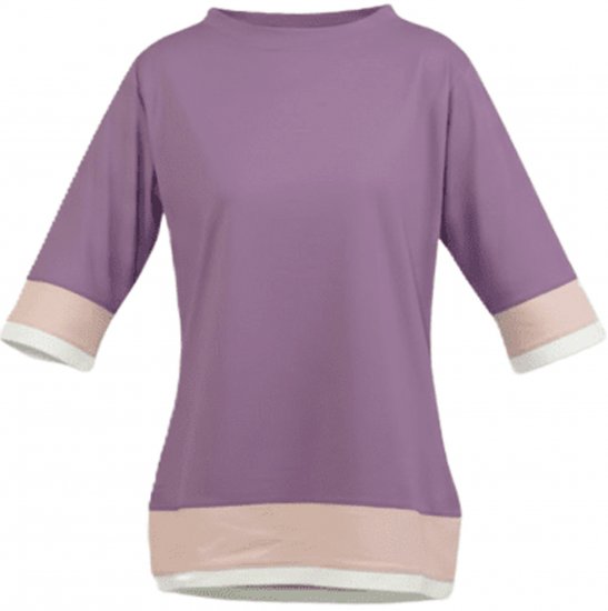 Nora Mikken ANNELI T-Shirt Purple - Tricouri - 