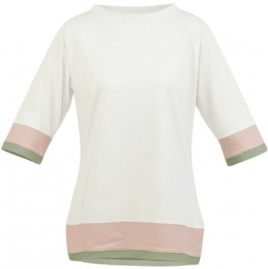 Nora Mikken ANNELI T-Shirt White - Tricouri - 