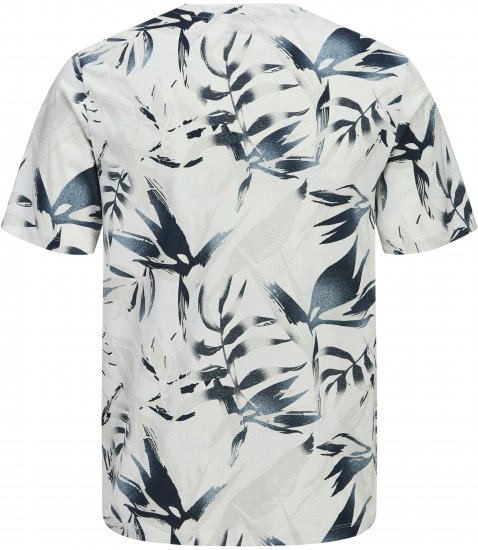Jack & Jones Honolulu T-Shirt White - Tricouri - Tricouri Bărbați Mărimi Mari