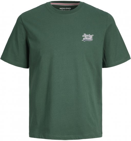 Jack & Jones Trevor T-Shirt Green - Tricouri - Tricouri Bărbați Mărimi Mari