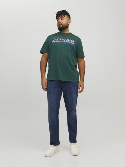 Jack & Jones Codyy T-Shirt Green - Tricouri - Tricouri Bărbați Mărimi Mari