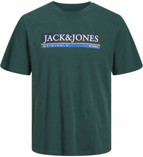 Jack & Jones Codyy T-Shirt Green - Tricouri - Tricouri Bărbați Mărimi Mari