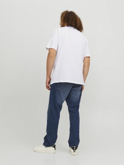 Jack & Jones Copenhagen Photo T-Shirt White - Tricouri - Tricouri Bărbați Mărimi Mari