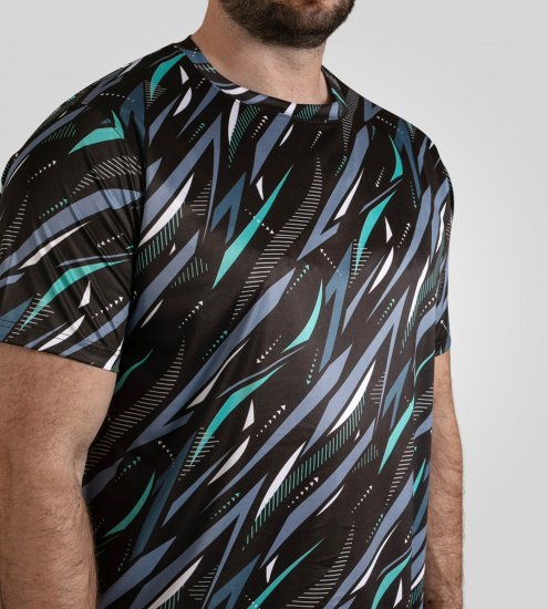 D555 Nottingham T-shirt Lightweight Black - Tricouri - Tricouri Bărbați Mărimi Mari