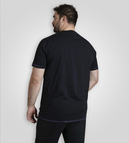 D555 Birkenhead T-Shirt Gas Monkey Garage Navy - Tricouri - Tricouri Bărbați Mărimi Mari