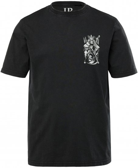 JP1880 T-Shirt Vintage Skeleton Black - Tricouri - Tricouri Bărbați Mărimi Mari