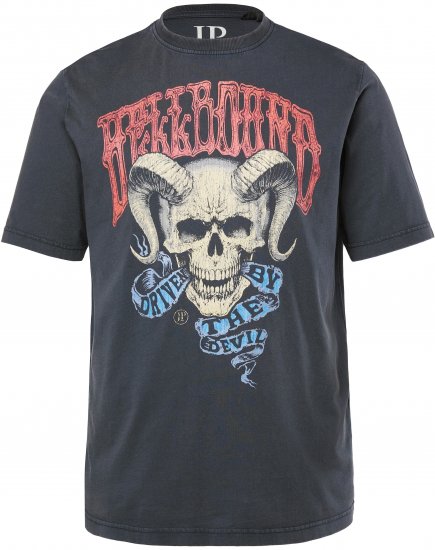 JP1880 T-Shirt Driven By The Devil Black - Tricouri - Tricouri Bărbați Mărimi Mari