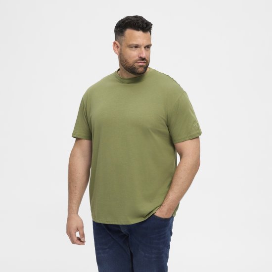 North Latitude T-Shirt O-Neck Olive Green TALL - TALL T-shirts - Tricouri pentru Bărbați Înalți
