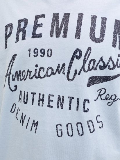 Jack & Jones Alex Tricou Albastru Deschis - Tricouri - Tricouri Bărbați Mărimi Mari