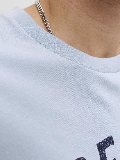 Jack & Jones Alex Tricou Albastru Deschis - Tricouri - Tricouri Bărbați Mărimi Mari