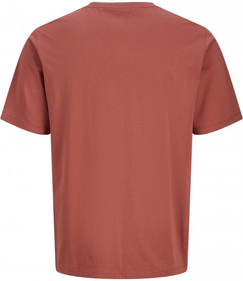 Jack & Jones Alex Tricou Roșu - Tricouri - Tricouri Bărbați Mărimi Mari