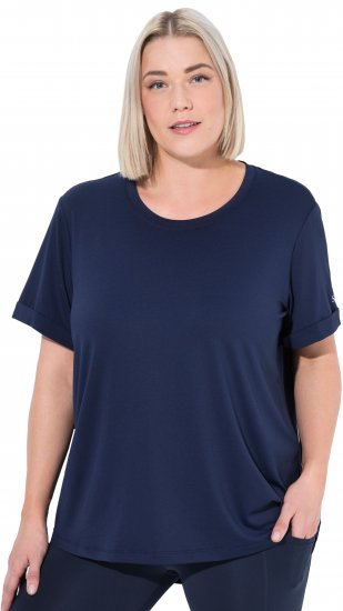 Ulla Popken UPF 50 Quick Drying Tee Navy - Tricouri - 