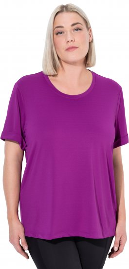 Ulla Popken UPF 50 Quick Drying Tee Blackberry - Tricouri - 