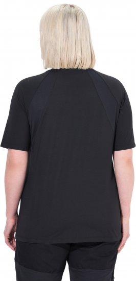 Ulla Popken Quick-Drying Short Sleeve T-Shirt Black - Tricouri - 
