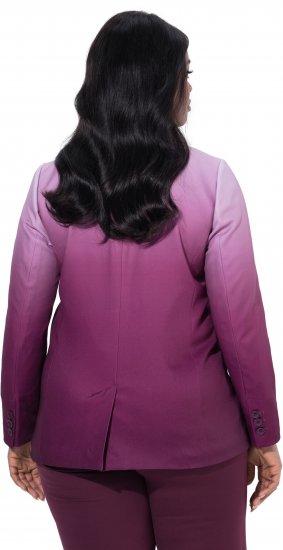 Ulla Popken Sacou Cu Degrade De Culoare Berry - Sacouri - 