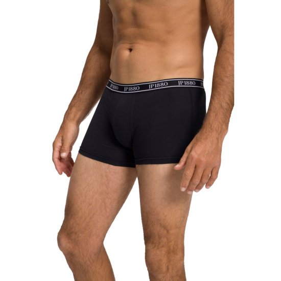 JP1880 Boxershorts Flexnamic 2-Pack Black - Lenjerie intimă & costum baie - Lenjerie Intimă Bărbați Mărimi Mari