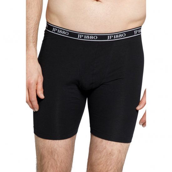 JP1880 Boxers Flexnamic OEKO-TEX Long Black - Lenjerie intimă & costum baie - Lenjerie Intimă Bărbați Mărimi Mari