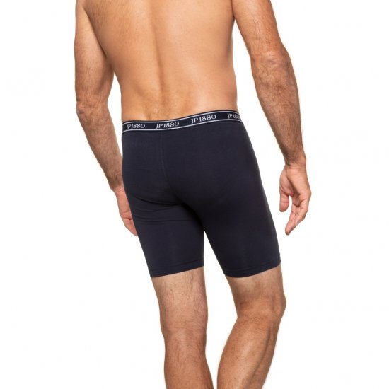 JP1880 Boxers Long OEKO-TEX Flexnamic Navy - Lenjerie intimă & costum baie - Lenjerie Intimă Bărbați Mărimi Mari