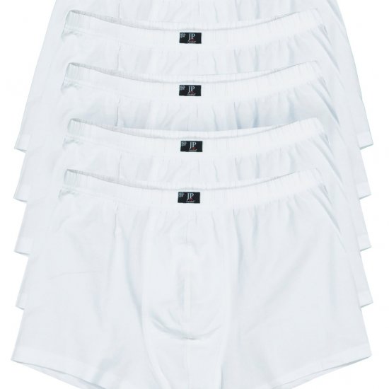JP1880 Boxershorts OEKO-TEX 5-Pack White - Lenjerie intimă & costum baie - Lenjerie Intimă Bărbați Mărimi Mari