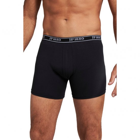 JP1880 Boxershorts FLEXNAMIC Black - Lenjerie intimă & costum baie - Lenjerie Intimă Bărbați Mărimi Mari