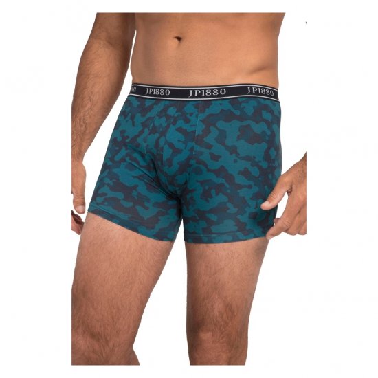 JP1880 Boxershorts Flexnamic OEKO-TEX Mid 2-Pack Blue - Lenjerie intimă & costum baie - Lenjerie Intimă Bărbați Mărimi Mari