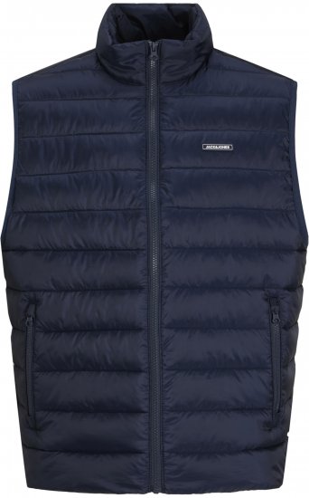 Jack & Jones Louis Light Bodywarmer Puffer Gilet Navy - Veste - Veste de exterior mărimi mari