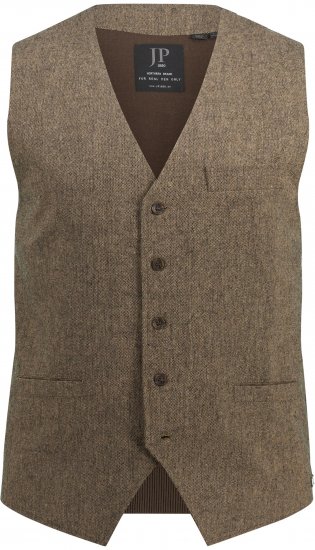 JP1880 Vest Tweed Wool Blend Traditional Light Brown - Ținute de sărbătoare - Ținute de sărbătoare – Pentru a sărbători cu stil și confort