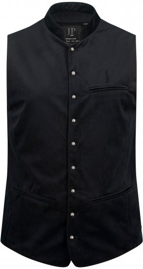 JP1880 Velvet Vest Traditional Black - Toate hainele - Hainele 2XL-14XL