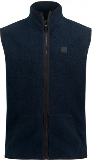 JP1880 Fleece Gilet Stomach Fit Navy - Geci - Geci Bărbați Mărimi Mari