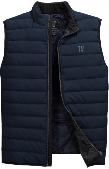 JP1880 Quilted Vest Techno Down Padding Navy - Geci - Geci Bărbați Mărimi Mari