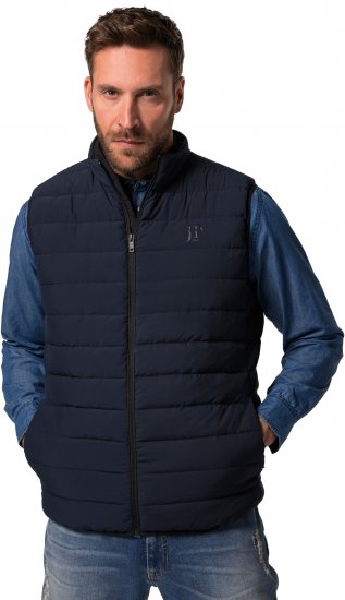 JP1880 Quilted Vest Techno Down Padding Navy - Geci - Geci Bărbați Mărimi Mari