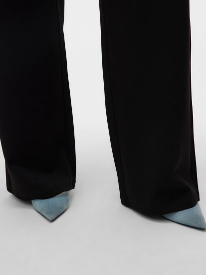 Vero Moda Berlin Zamira Wide Leg Pants Black - Pantaloni - 