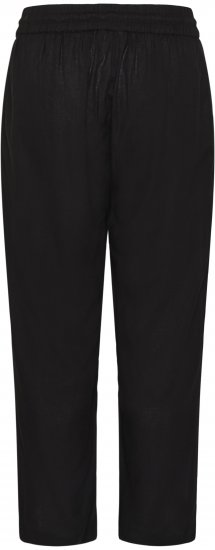 Kaffe Curve Mille Wide Pants Black Deep - Pantaloni din material textil - 