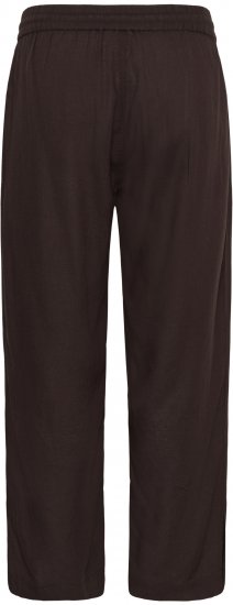 Kaffe Curve Mille Wide Pants Coffee Brown - Pantaloni din material textil - 