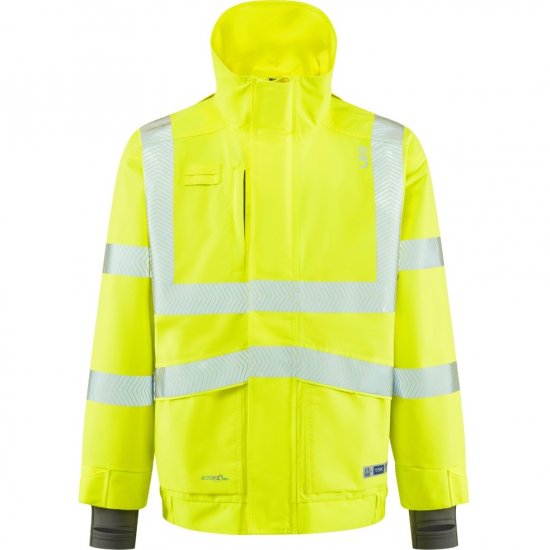 Leo Dartmoor Ecoviz 15K Performance+ Breathable Bomber Jacket Hi-Vis Yellow - Haine de lucru - Haine de lucru Bărbați Mărimi Mari