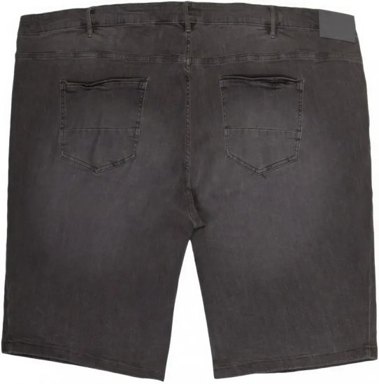 Lavecchia 0908 Bermuda Denim Shorts Black - Pantaloni scurți - Pantaloni Scurți Mărimi mari Bărbați 
