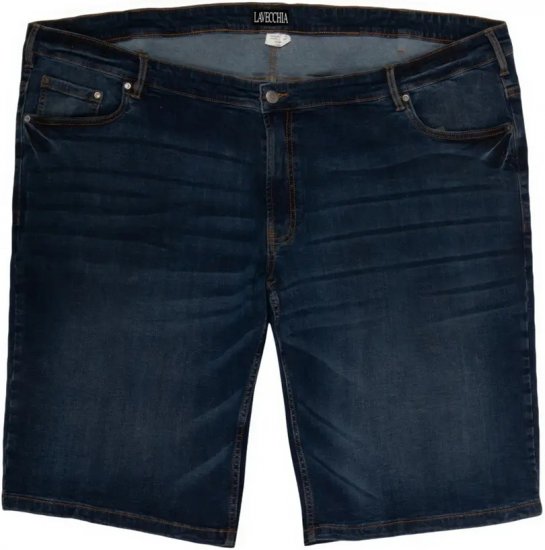 Lavecchia 0908 Bermuda Denim Shorts Blue - Pantaloni scurți - Pantaloni Scurți Mărimi mari Bărbați 