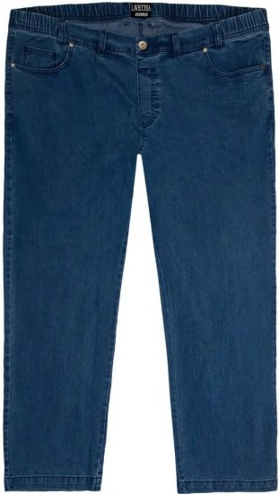 Lavecchia 0801 Jeans Comfort Fit with Stretch Waist Blue - Blugi & pantaloni - Blugi & Pantaloni Bărbați Mărimi Mari